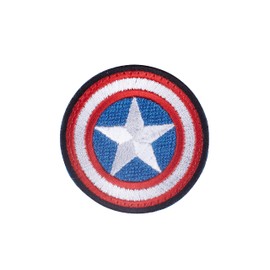 Elitex Training Captain America Embroidered Velcro Patch for Backpacks and Vests Cross Training Gym