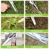 WORKPRO Hand Weeder Puller, 5-in-1 Stainless Steel Garden Trowel with