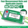 2" Digital Turbine Fuel Flow Meter, 15.8–132 GPM Inline NPT