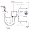 Yodel Faucet Touchless Bathroom Sink Faucet - Automatic Motion Sensor