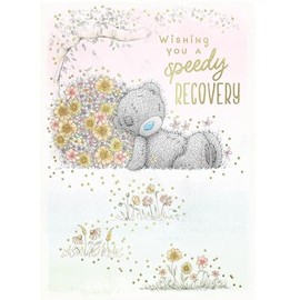 Speedy Recovery Me To You Bear Get Well Soon Greeting Card