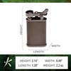 Kiribi Kabuto Japanese Pipe Lighter - Soft Angled Flame, Adjustable,