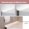 Water Dam Silicone Waterproof Barrier Bathroom and Kitchen Water Strip