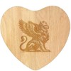 'Majestic Griffin' Wooden Heart Shaped Chopping/Cutting Board (WB00078033)