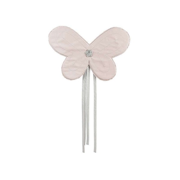 Cotton & Sweets Fairy Wings Powder Pink with Silver