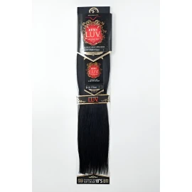Extensiones De Cabello 100% Natural Luv 80cm 18pLG Medio Paq
