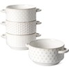 LE TAUCI Soup Bowls with Handles, 20 oz French Onion