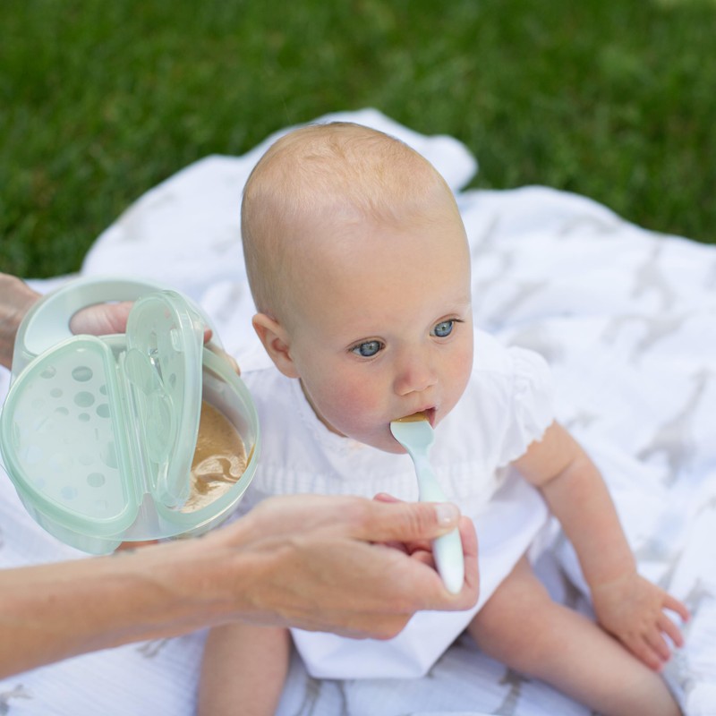 Dr. Brown's Travel Fresh Bowl and Snap-in Spoon for Toddler