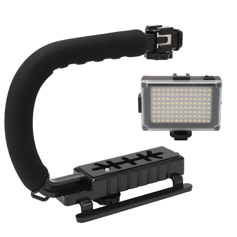 DV Bracket Stabilizer Kit Professional Handheld Video Stabilizer Grip with