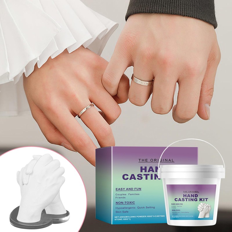 Hand Casting - Home Hand Casting Kit for Couples -
