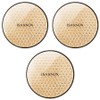 Isa Knox Cover Supreme Rich Essence Skin Cover Pact Foundation 10g, Shade 21, 3 Pieces / 이자녹스 커버 수프림 리치 에센스 스킨커버 팩트 파운데이션 10g, 21호, 3개