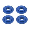4 Pcs Wheel Rim Adapter Gasket Aluminum Alloy Sturdy Durable