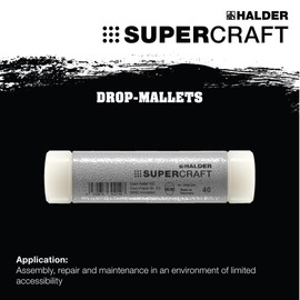 Halder to (HALDER) Drop Hammer Shock Sleevless No Recoil Nylon (White) Diameter 20 3408.020 