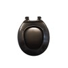 J&V Textiles Toilet Seat With Easy Clean & Change Hinge,