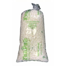 Storopack FunPak Packing Peanuts Puffy White Clouds 1.5 cu ft Compostable Biodegradable