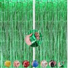 Fringe Foil Curtain Backdrop for Birthday, Anniversary, Wedding, Party Decoration