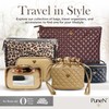 PurseN Ultra Jewelry Case - 10 Removable Pouches - Converts