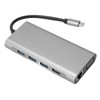 USB C Hub 11 in 1 HD Multimedia Interface VGA