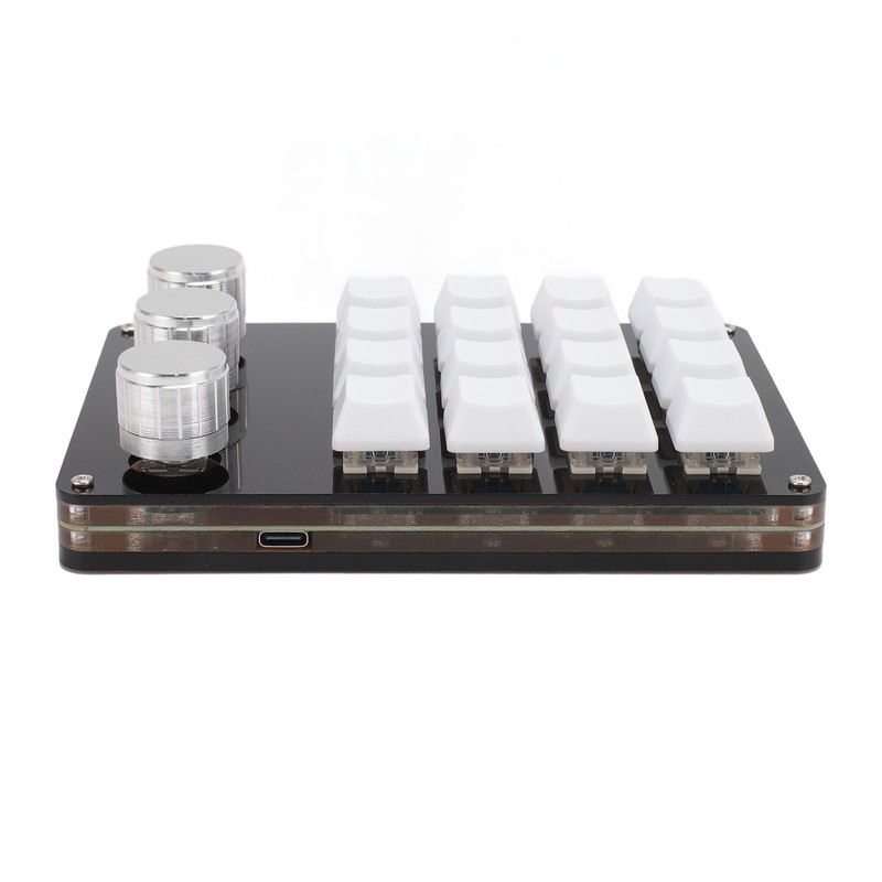 Mini 16 Key Keypad with 3 Knob Custom Programming Hot