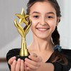 SUPVOX 1 Pcs Gold Award Trophy,Plastic Trophy,Winner Trophy for Kids