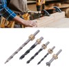 5Pcs Pocket Hole Drill Bit 3 Knife Points High Speed