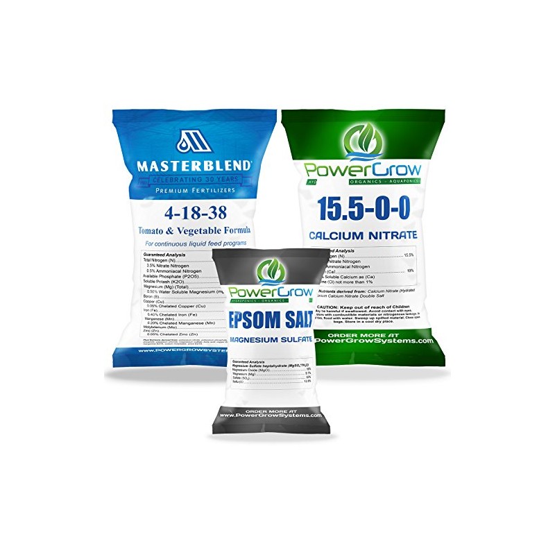 MASTERBLEND 4-18-38 Complete Combo Kit Fertilizer Bulk (25 Pound Kit)