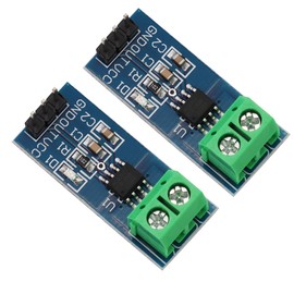 Heevhas ACS712 5A ACS712ELC-05B Current Sensor Module Hall Current Sensor Range Module for Arduino (Pack of 2)