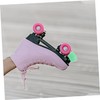 BESPORTBLE 1Pair Durable PU Roller Skate Brake Stoppers Double Row