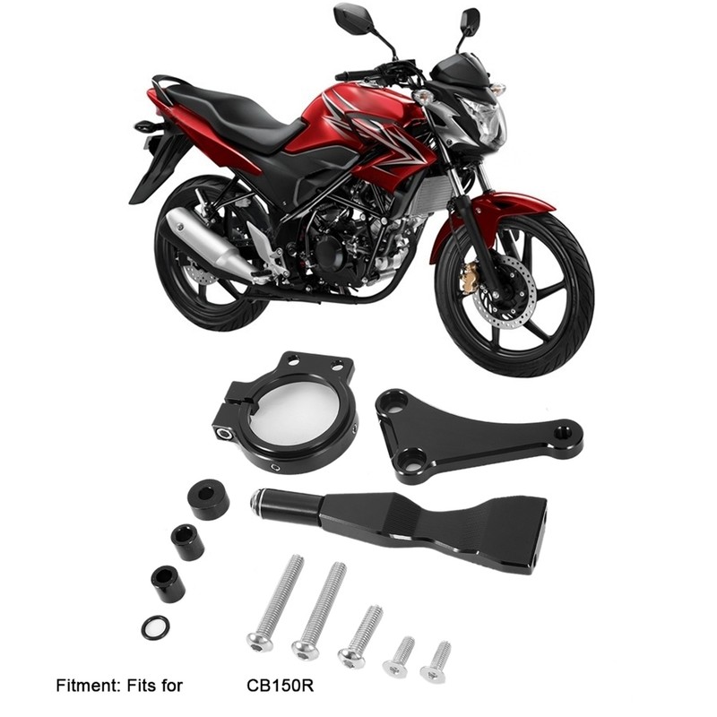 Aluminum Alloy Steering Damper Stabilizer Mounting Bracket Fits for Honda