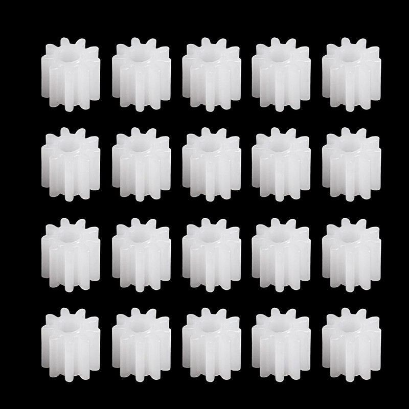 uxcell 20pcs Plastic Gears 9 Teeth Model 092A Reduction Gear