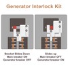 Generator Interlock kit Compatible for Eaton Cutler Hammer BR Series