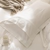 BDEAR Linen Feel Duvet Cover Oversize Queen Size, 100% Washed