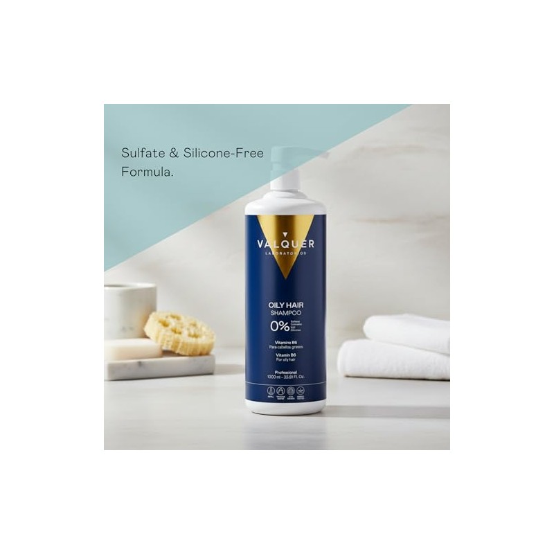 VALQUER Sebum-Regulating Zero Shampoo | 1 L
