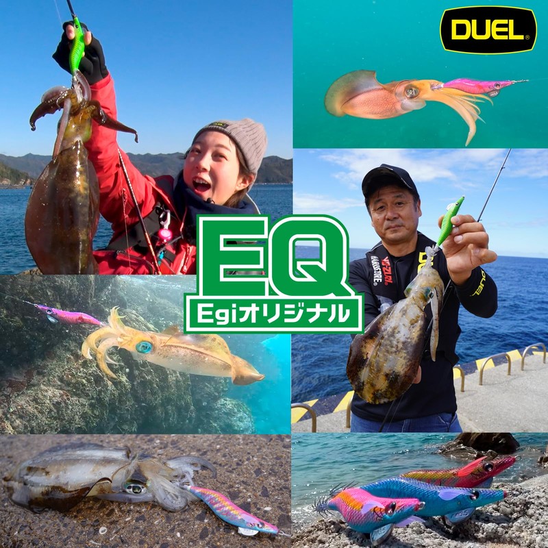 Duel Egi EQ (Egi Original) No. 3.0, 14.5g Monster Master,