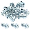 Waziaqoc 20Pcs M6 x 25 Hollow Door Anchor, Petal Expansion