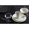 Oneida Black Ridge Piece Dinnerware Set, 12 Count, Dorm Room