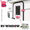 Wutist 12" W x 21" H RV Entry Entrance Door