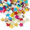 Set 4 Confetti Cannons Paper Poppers Colourful Star Shape Confetti
