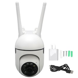 WiFi Smart Camera Wireless 2.4 5GHz Full HD 1080P Night Vision Motion Detection 2 Way Talk Home Security Camera 100‑240V US Plug