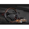 D Cut Steering Wheel Cover - D Shaped Flat Bottom