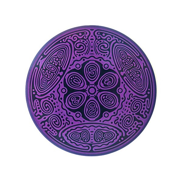 Air Element Disk: Freed from Rigidity, Limited Thinking, Feeling Heavy with Burdens–Balance Astrology, Feng Shui Home & Bedroom - Powerforms Geometric Copper Antenna Divine Essence 3" Dia