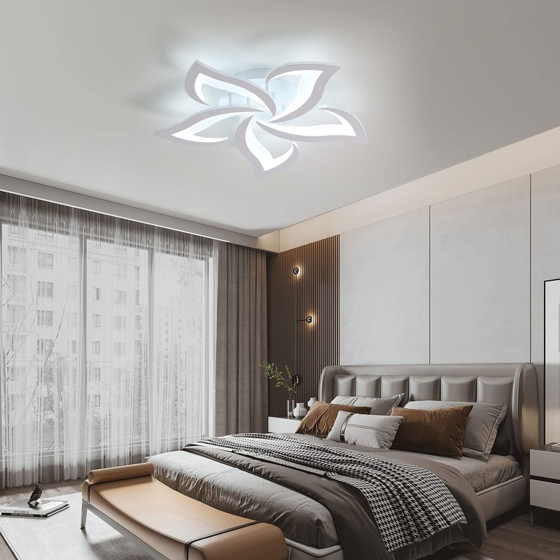 DELIPOP LED Ceiling Light Fixture, 6500K Modern LED Flush Mount