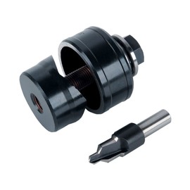 wolfcraft Hole Cutter Set, 2 Pcs, Ø 35 mm I 3762000 I For punching clean and precise holes in stainless steel sinks with ease