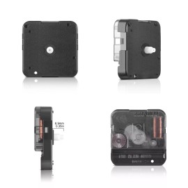 Unbranded Seiko Shaft Quartz Wall 12888 Clock Movement Mechanism DIY Repair Tool Parts Kit - 8.9mm