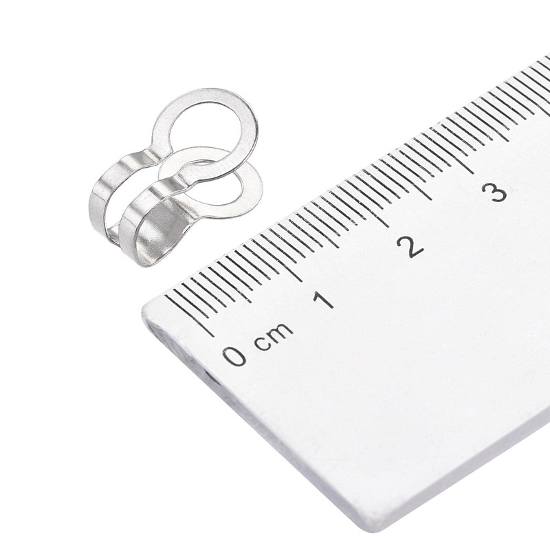 uxcell Ball Chain Connector, 6mm Double Ring Style Link Stainless