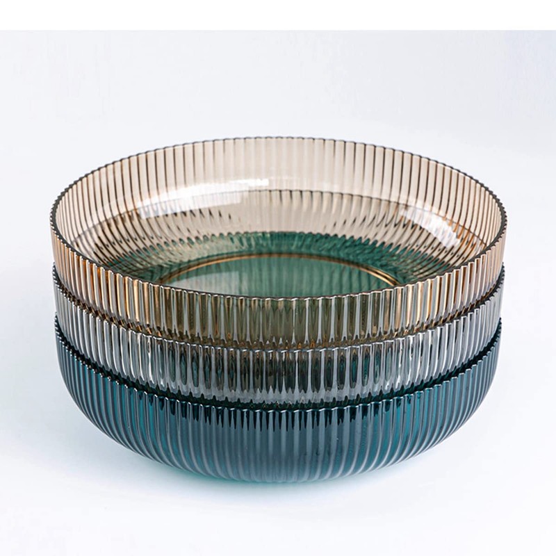 Zcooooool Fruit Bowl Stylish Designed Fruit Basket Food Grade Plastic