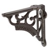 Hammer and Tongs - Ornate Iron Shelf Bracket - D120mm