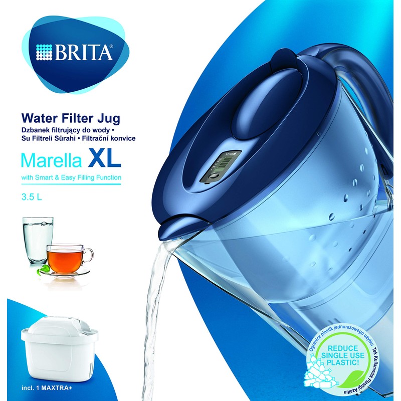 Brita Marella filter carafe (Blue)