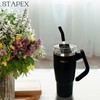 32oz Double Wall Stainless Steel Tumbler with Rotatable Handle |