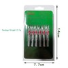 Bgary Lighted Nocks .244''6.2mm ID Led Archery Arrows Nocks 6Pcs